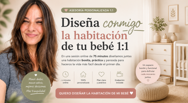 Diseña conmigo la habitación de tu bebé | Asesoría Personalizada 1:1